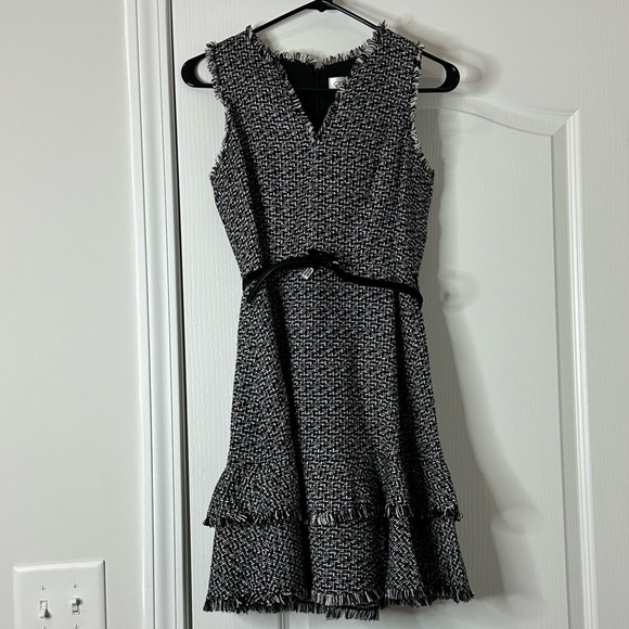 Black and White Tweed Eliza J Dress *Brand New* - Picture 1 of 2